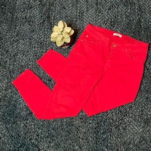 Red kensie pants